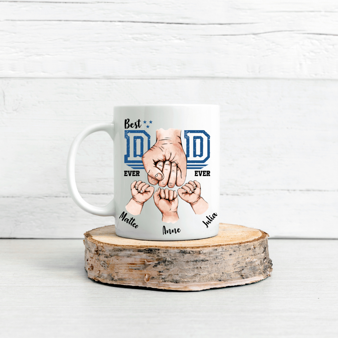 Father's Day Hands Mug