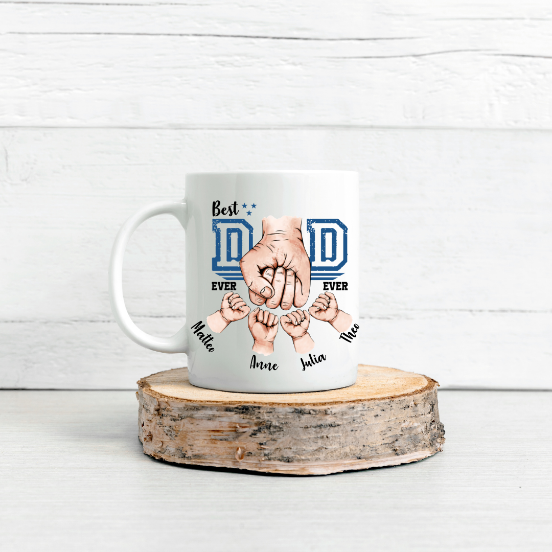 Father's Day Hands Mug
